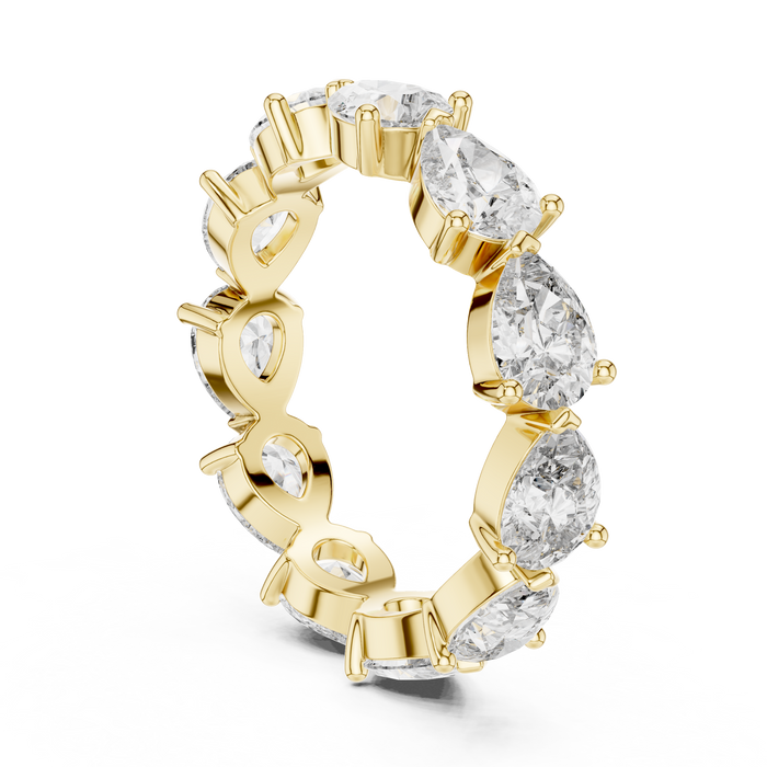 The Aurelia — Pear Halo Lab-Grown Diamond Ring