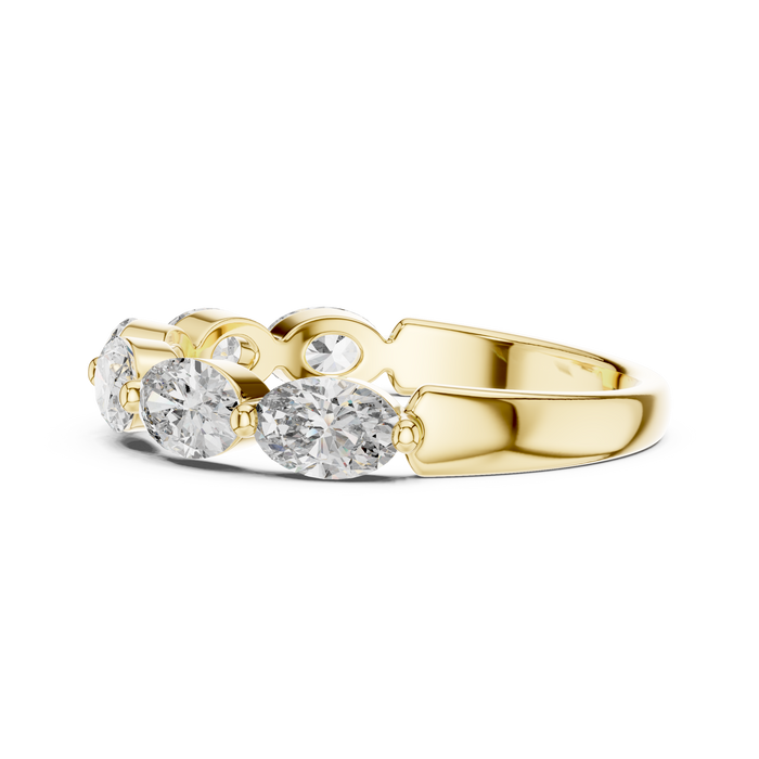 The Céleste — Oval Trilogy Lab-Grown Diamond Ring