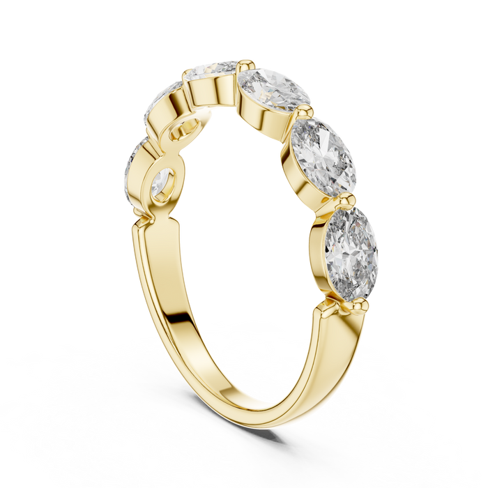 The Céleste — Oval Trilogy Lab-Grown Diamond Ring