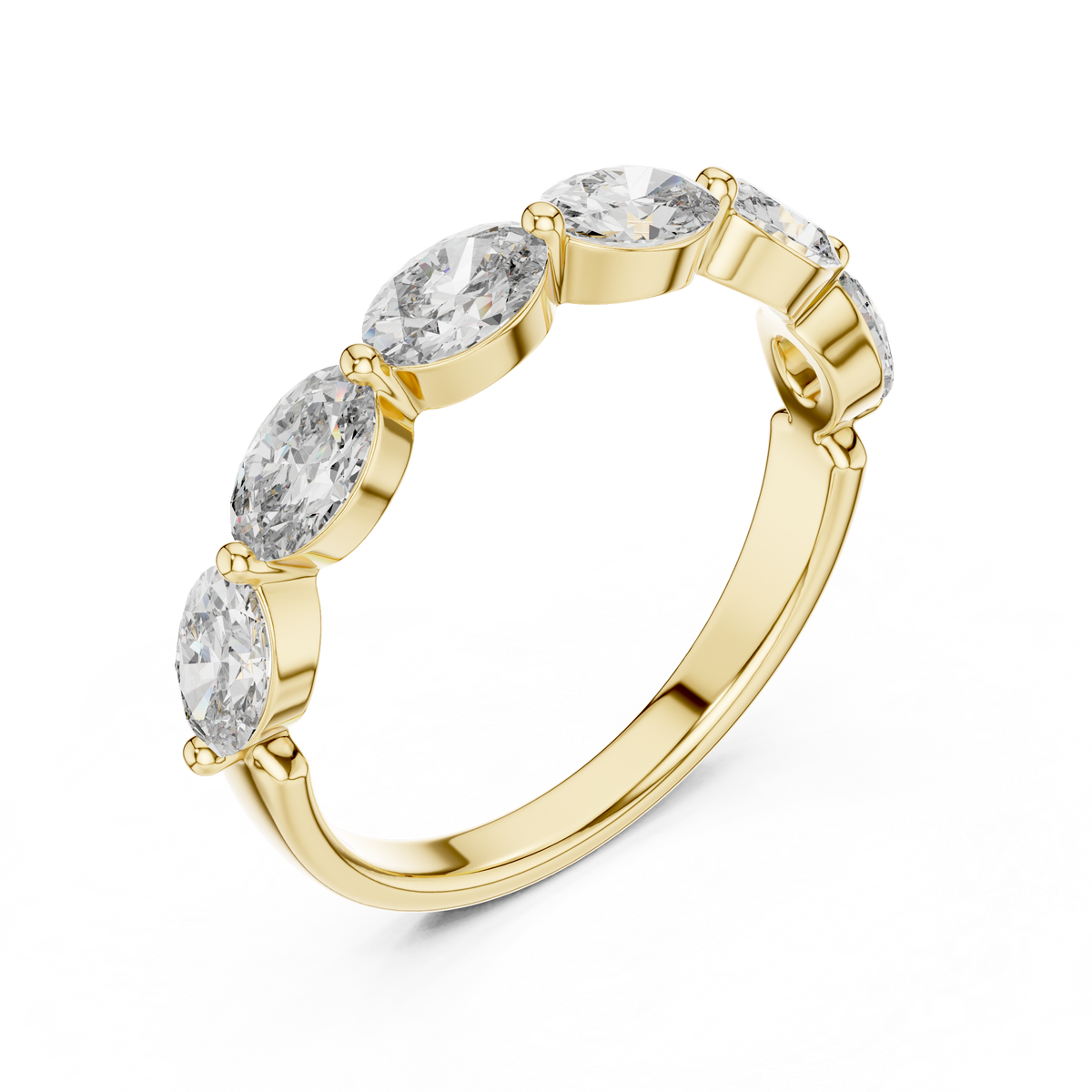 The Céleste — Oval Trilogy Lab-Grown Diamond Ring