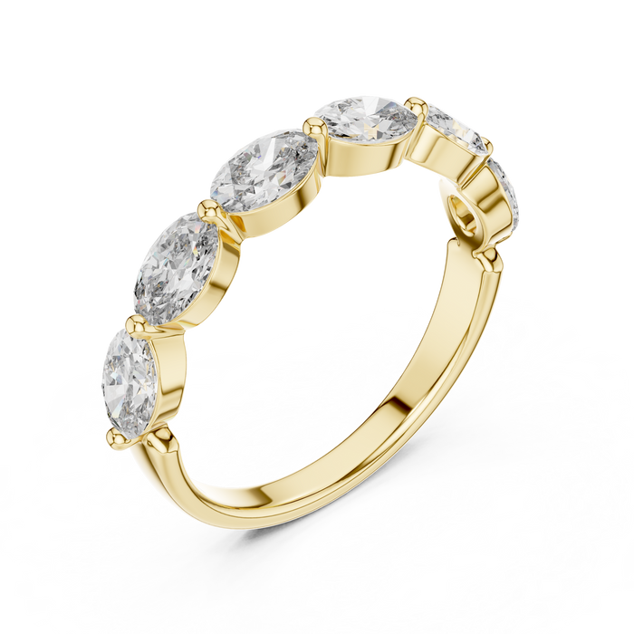 The Céleste — Oval Trilogy Lab-Grown Diamond Ring