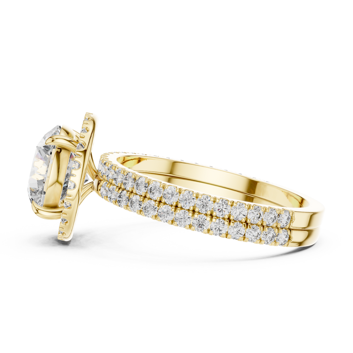 The Liora — Round Solitaire Lab-Grown Diamond Ring