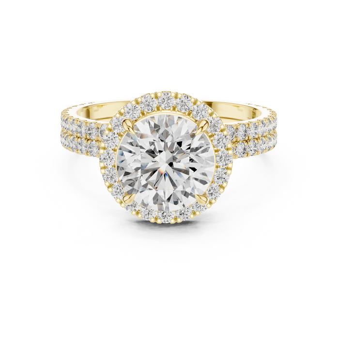 The Liora — Round Solitaire Lab-Grown Diamond Ring