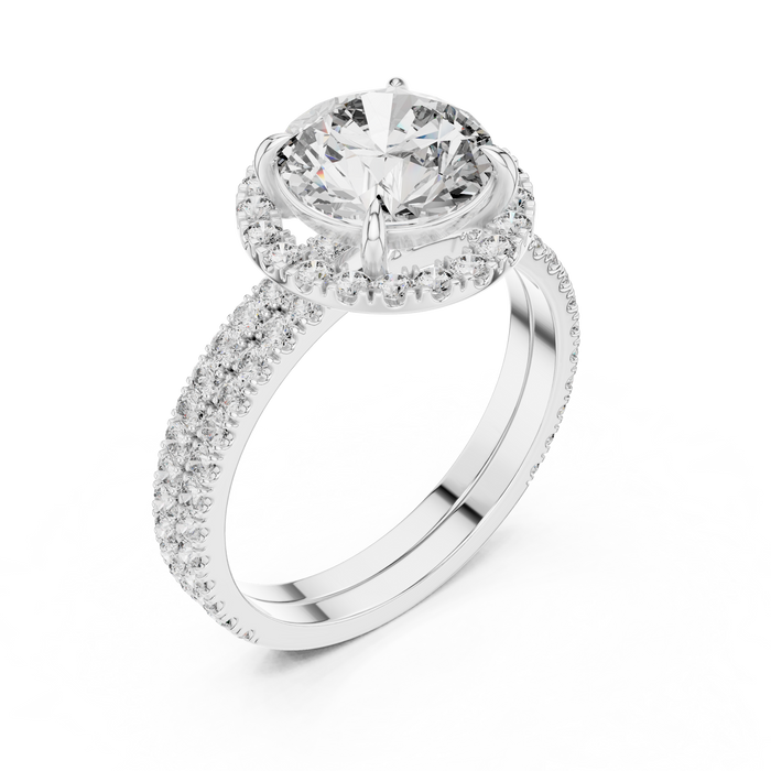 The Liora — Round Solitaire Ring