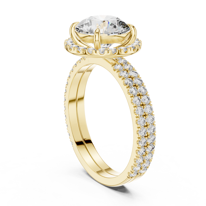 The Liora — Round Solitaire Lab-Grown Diamond Ring