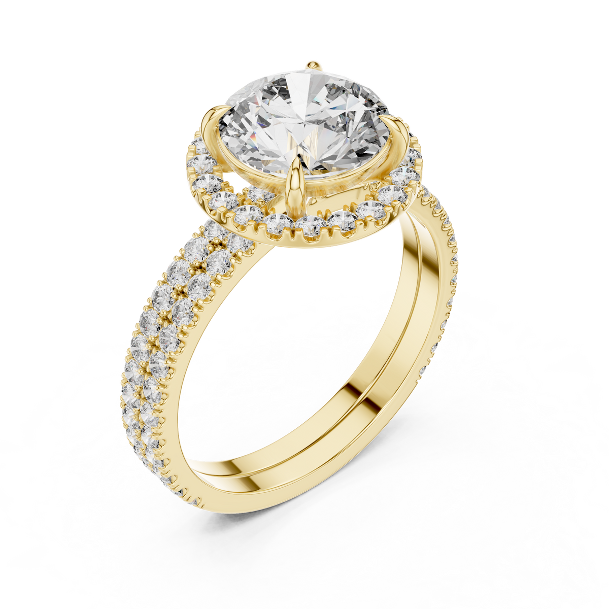 The Liora — Round Solitaire Ring