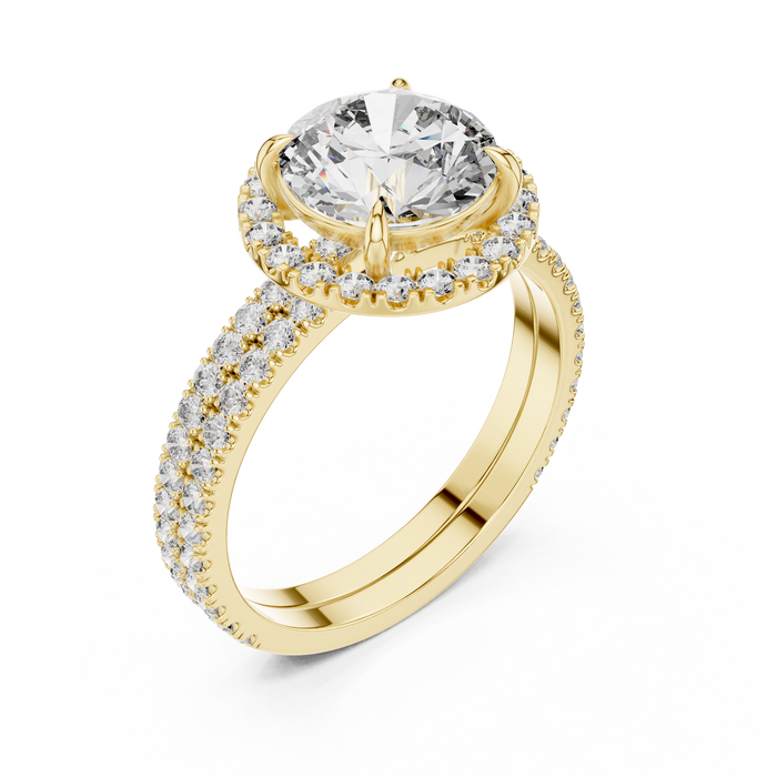 The Liora — Round Solitaire Lab-Grown Diamond Ring