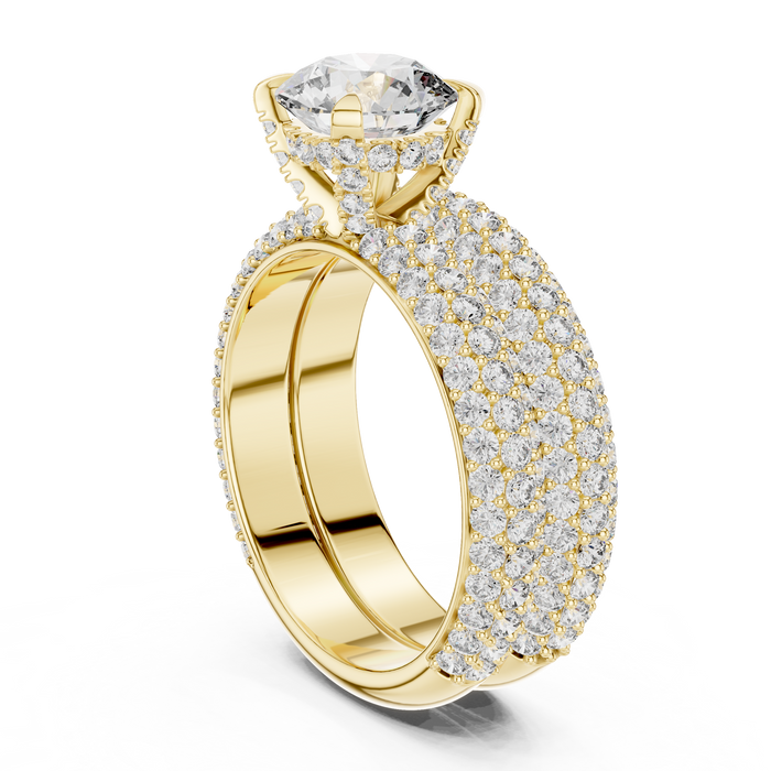 The Anouk — Round Solitaire Lab-Grown Diamond Ring