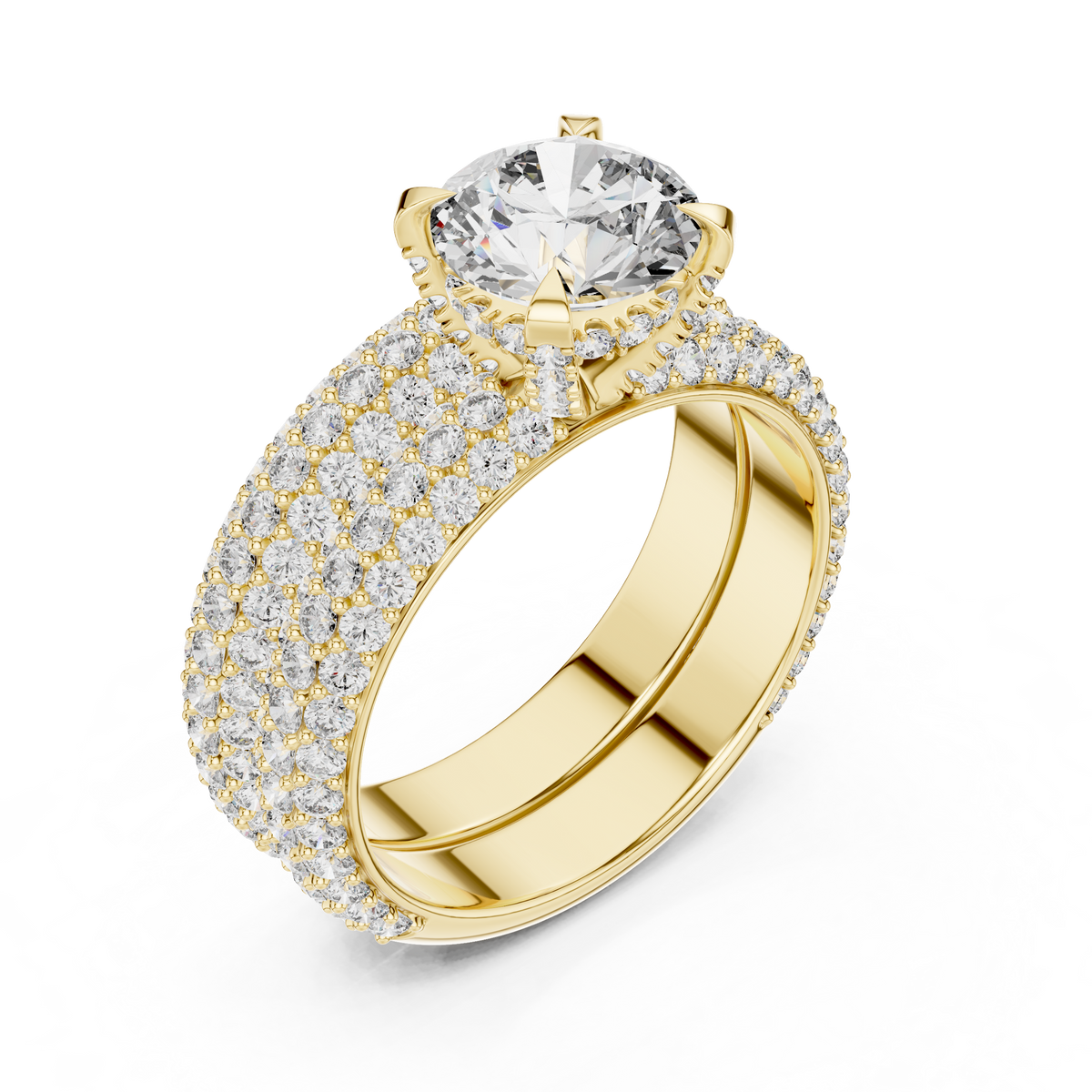 The Anouk — Round Solitaire Lab-Grown Diamond Ring