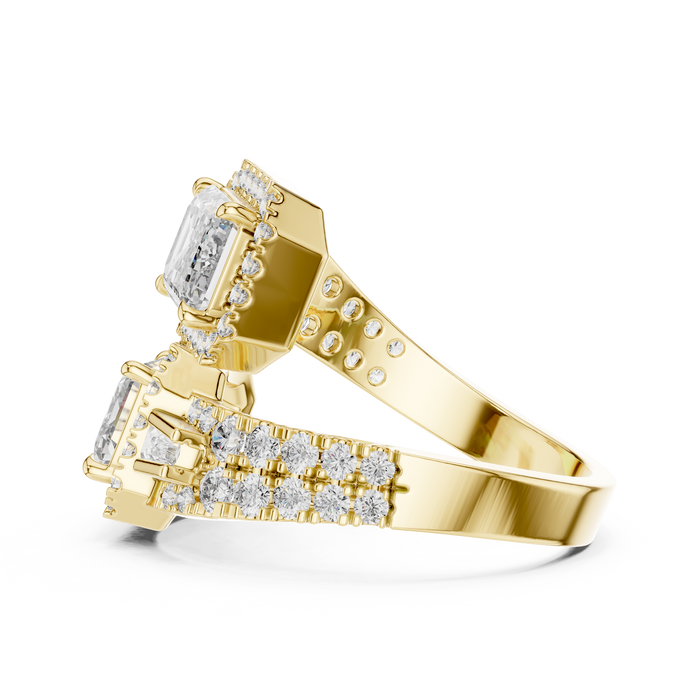The Solène — Emerald Eternity Lab-Grown Diamond Ring