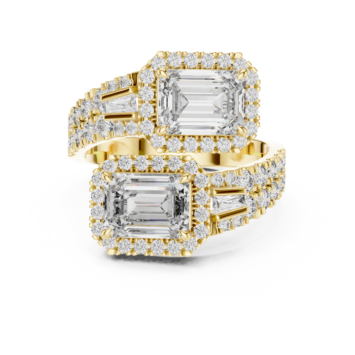 The Solène — Emerald Eternity Lab-Grown Diamond Ring
