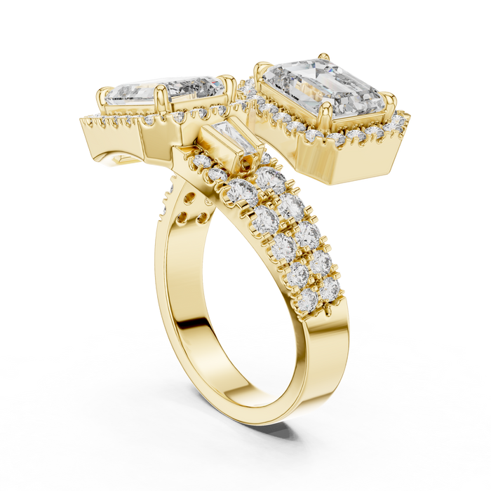 The Solène — Emerald Eternity Lab-Grown Diamond Ring