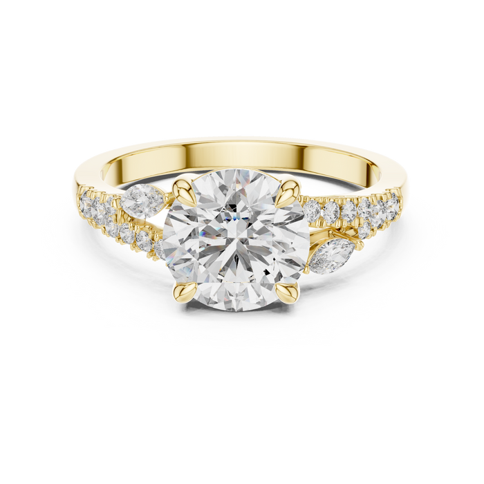 The Bijou — Marquise Halo Lab-Grown Diamond Ring