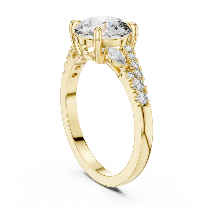 The Bijou — Marquise Halo Lab-Grown Diamond Ring