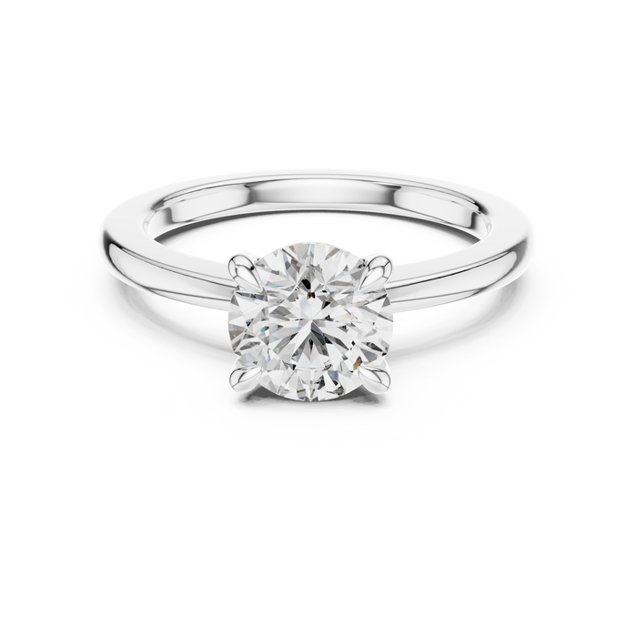 The Colette — Round Solitaire Ring