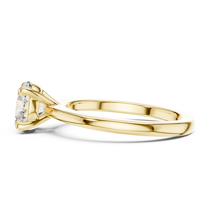 The Colette — Round Solitaire Lab-Grown Diamond Ring