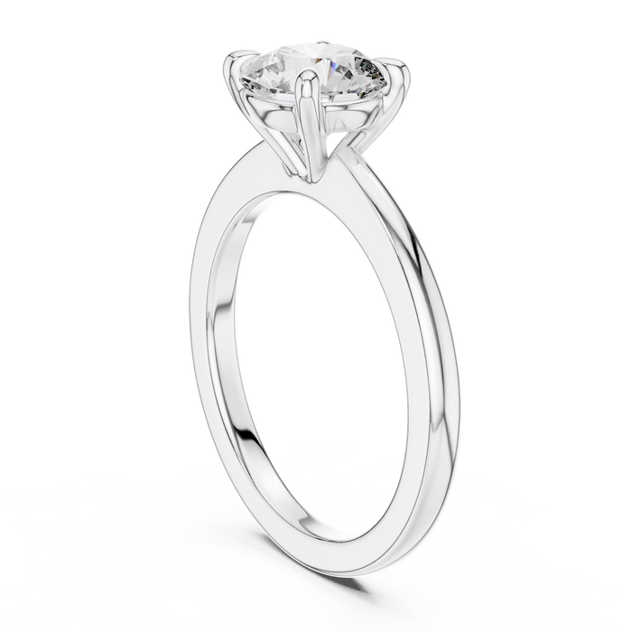 The Colette — Round Solitaire Ring