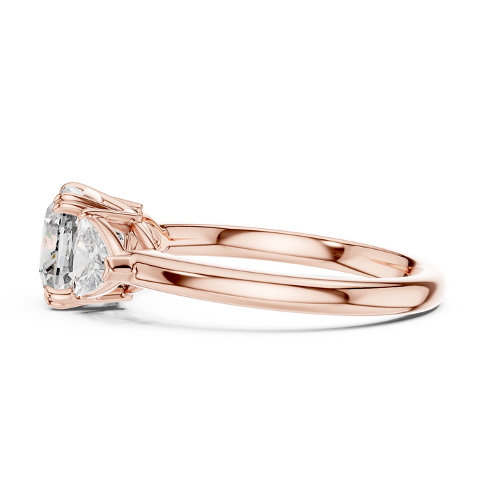 The Elodie — Trillion Trilogy Ring
