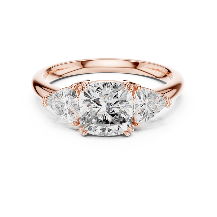 The Elodie — Trillion Trilogy Ring