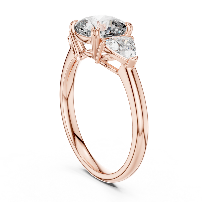The Elodie — Trillion Trilogy Ring