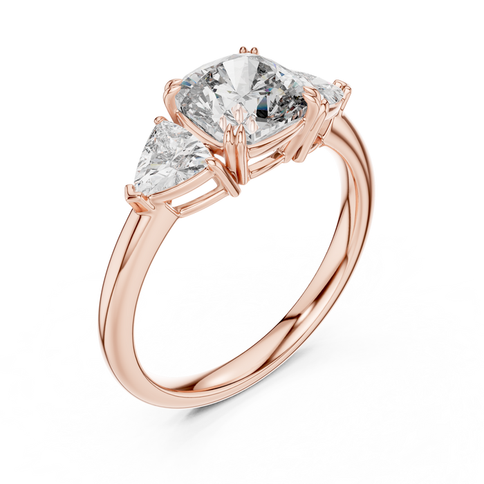 The Elodie — Trillion Trilogy Ring
