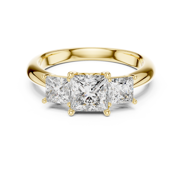 The Océane — Princess Statement Lab-Grown Diamond Ring