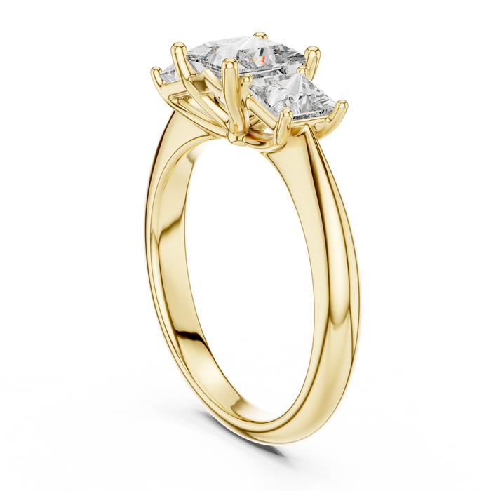 The Océane — Princess Statement Lab-Grown Diamond Ring