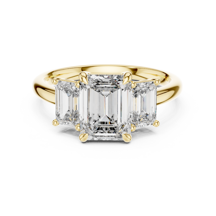 The Perle — Emerald Trilogy Lab-Grown Diamond Ring