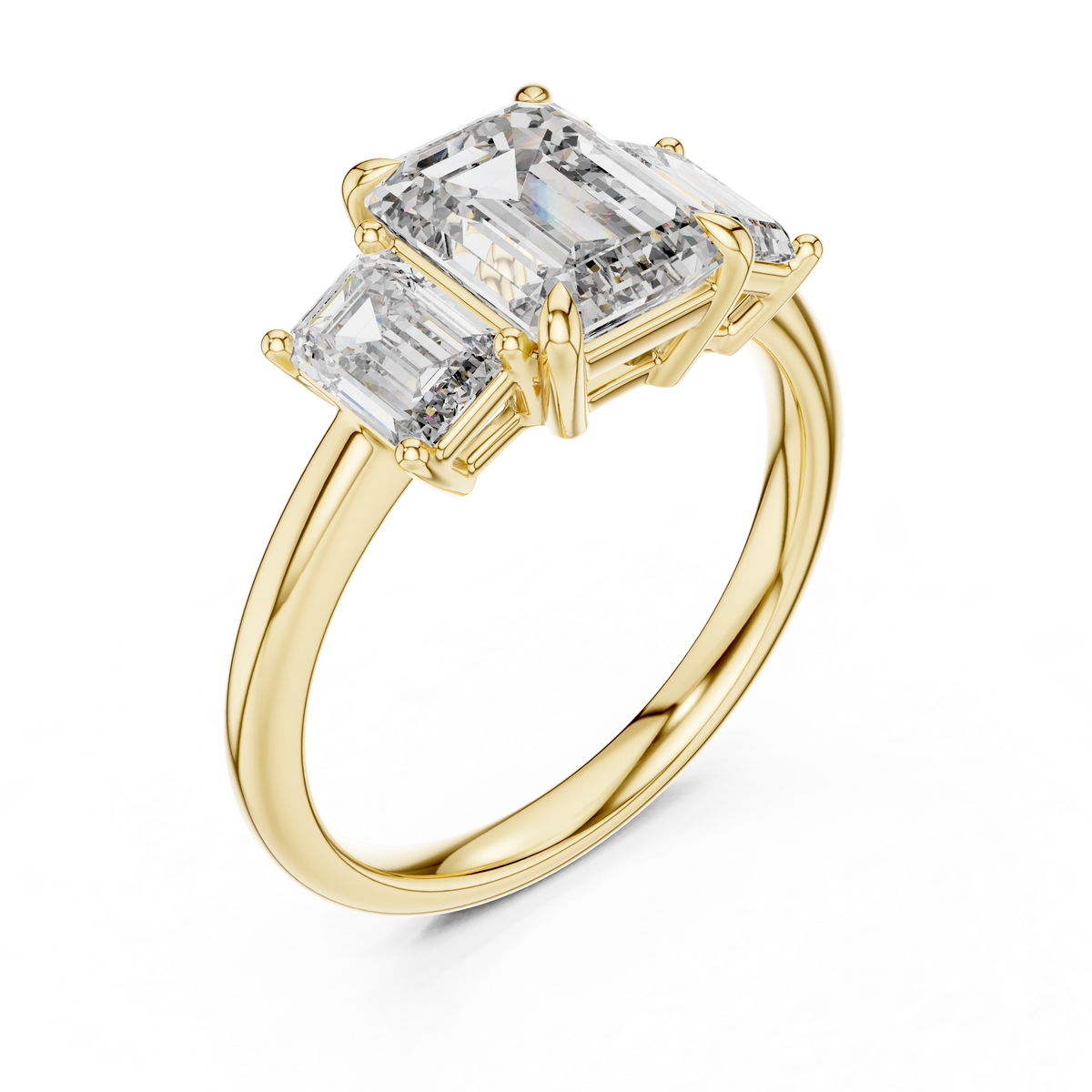 The Perle — Emerald Trilogy Lab-Grown Diamond Ring