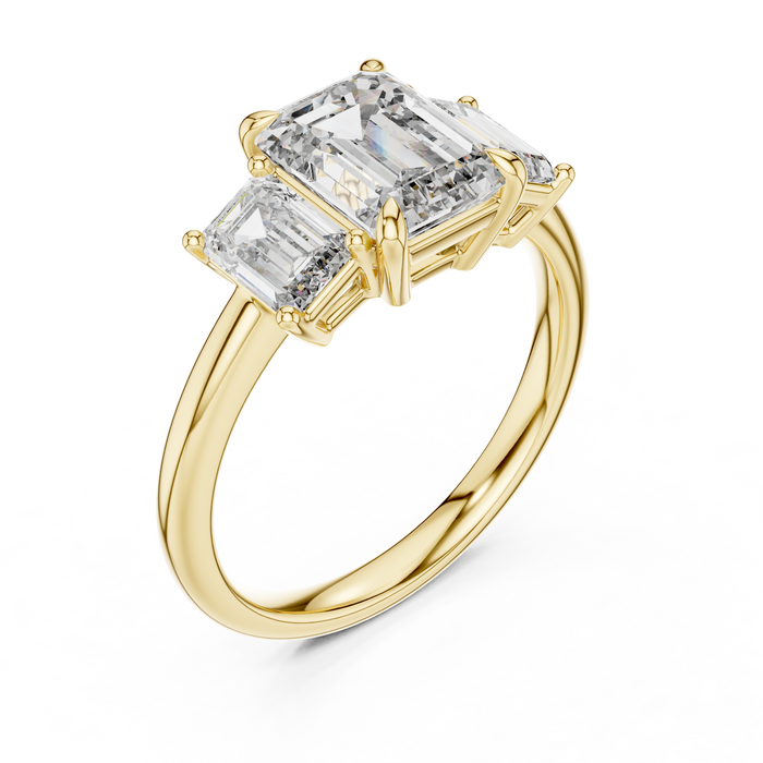 The Perle — Emerald Trilogy Lab-Grown Diamond Ring