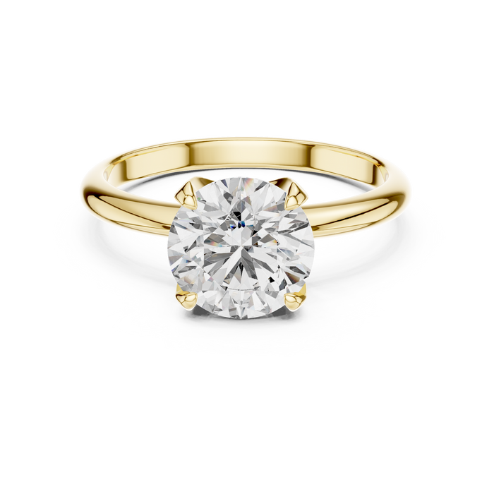 The Ursule — Round Solitaire Lab-Grown Diamond Ring