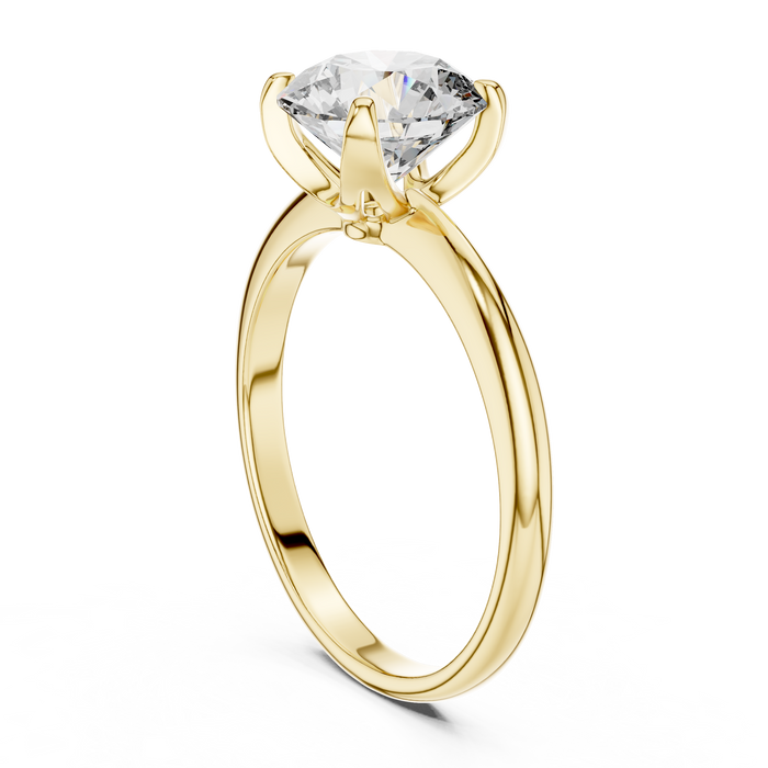 The Ursule — Round Solitaire Lab-Grown Diamond Ring