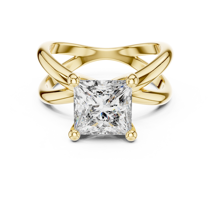The Valentine — Princess Trilogy Lab-Grown Diamond Ring
