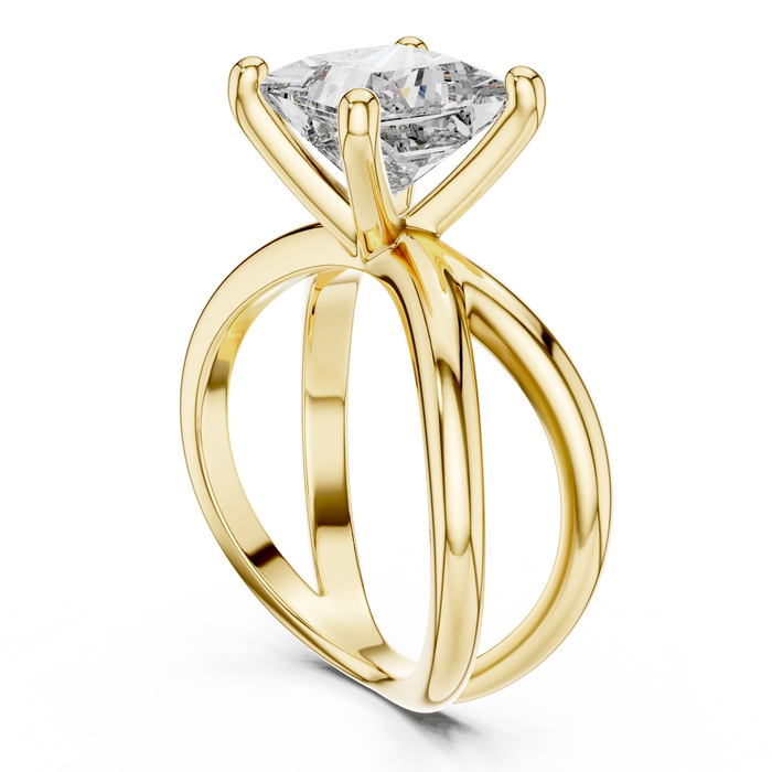 The Valentine — Princess Trilogy Lab-Grown Diamond Ring