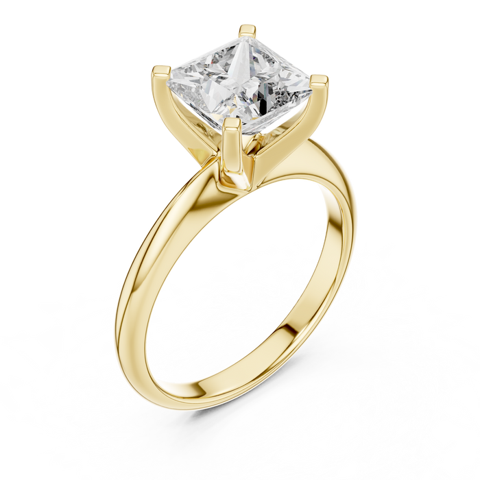 The Ximena — Princess Toi et Moi Lab-Grown Diamond Ring