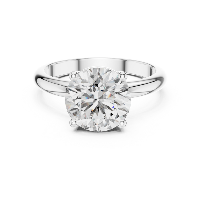 The Yvaine — Round Solitaire Ring