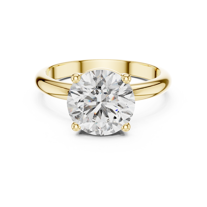 The Yvaine — Round Solitaire Lab-Grown Diamond Ring
