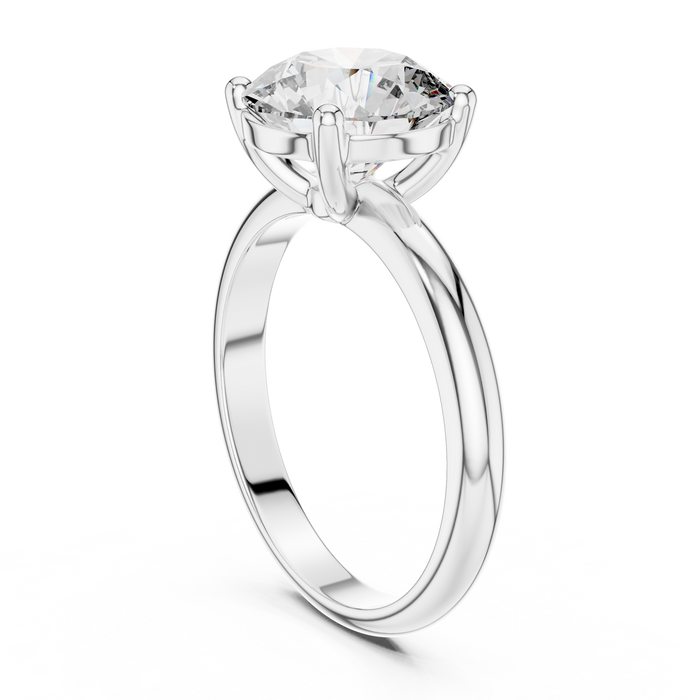 The Yvaine — Round Solitaire Ring