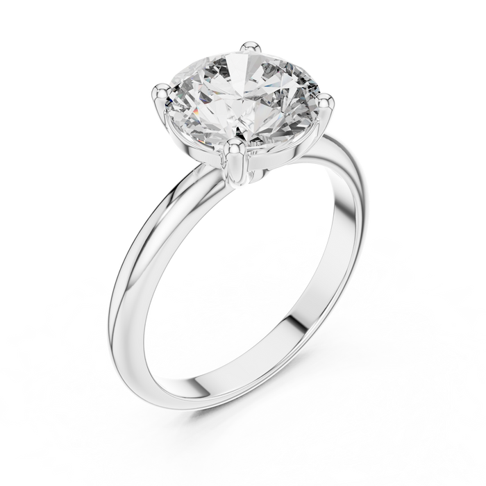 The Yvaine — Round Solitaire Ring