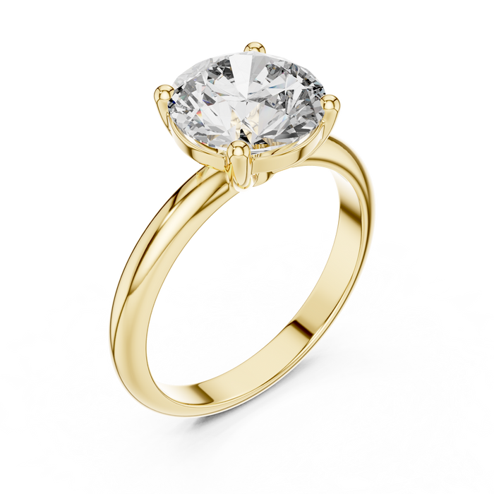The Yvaine — Round Solitaire Lab-Grown Diamond Ring