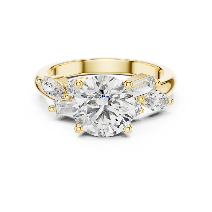 The Zéphyrine — Marquise Trilogy Lab-Grown Diamond Ring