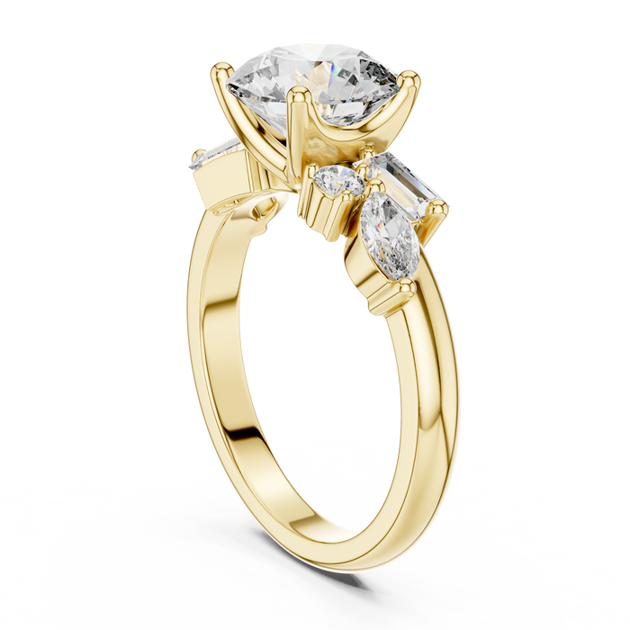 The Zéphyrine — Marquise Trilogy Lab-Grown Diamond Ring