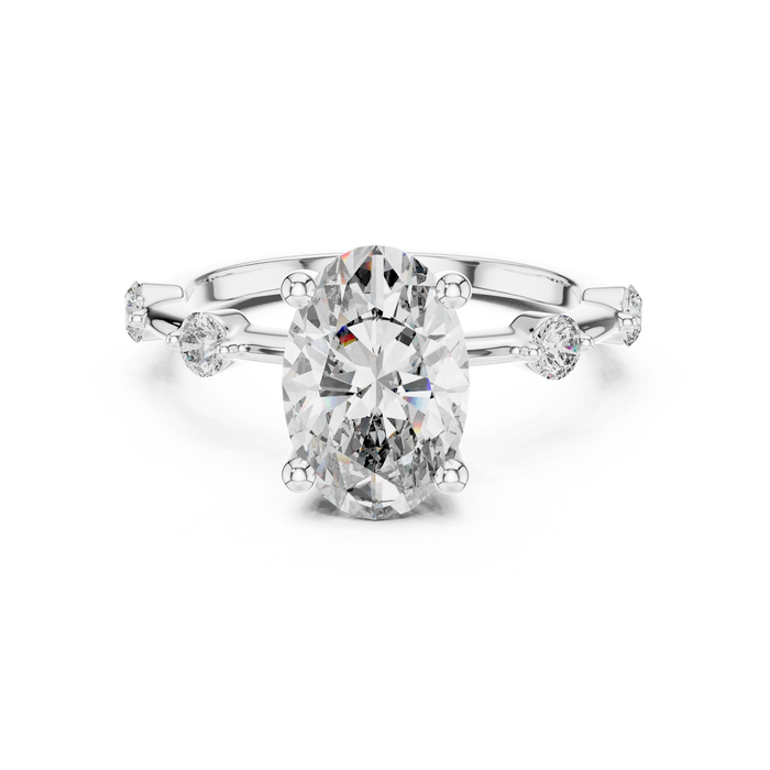 The Amethyste — Oval Trilogy Ring