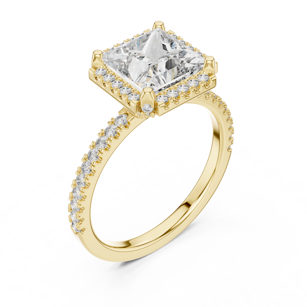 The Brielle — Princess Statement Ring