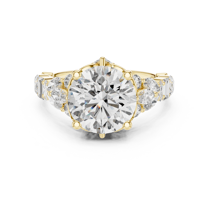 The Cassiane — Marquise Halo Lab-Grown Diamond Ring