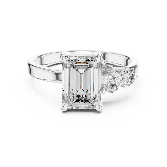 The Honorine — Round Trilogy Ring