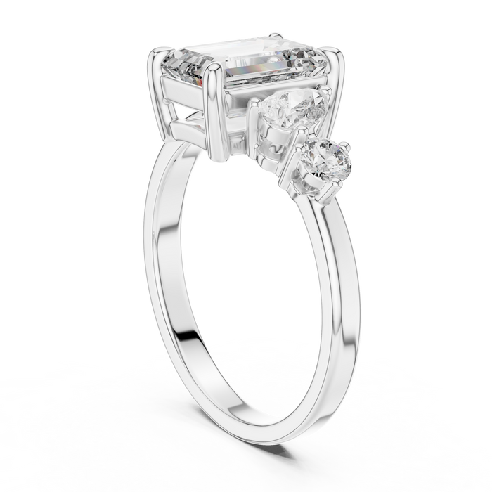 The Honorine — Round Trilogy Ring