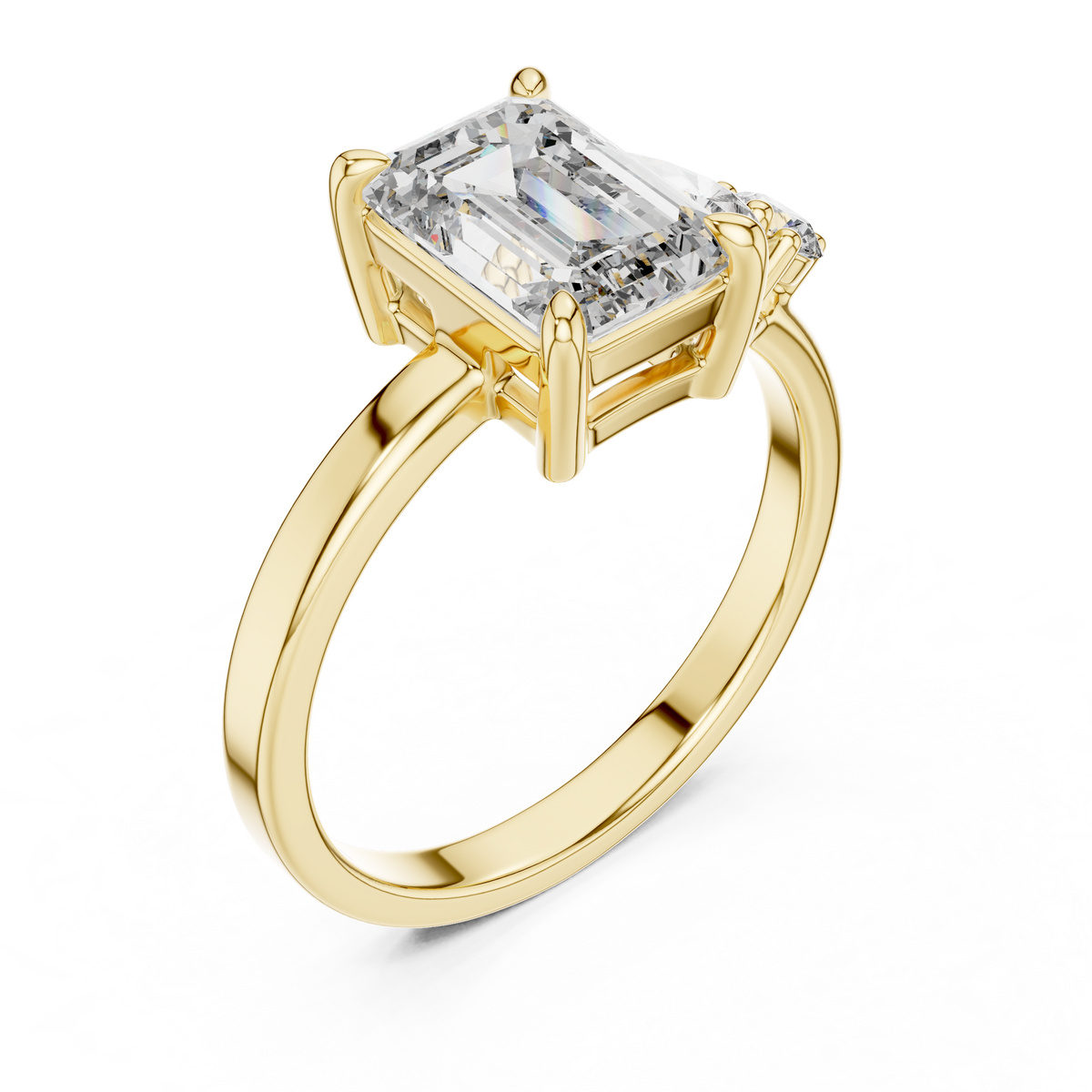 The Honorine — Round Trilogy Ring