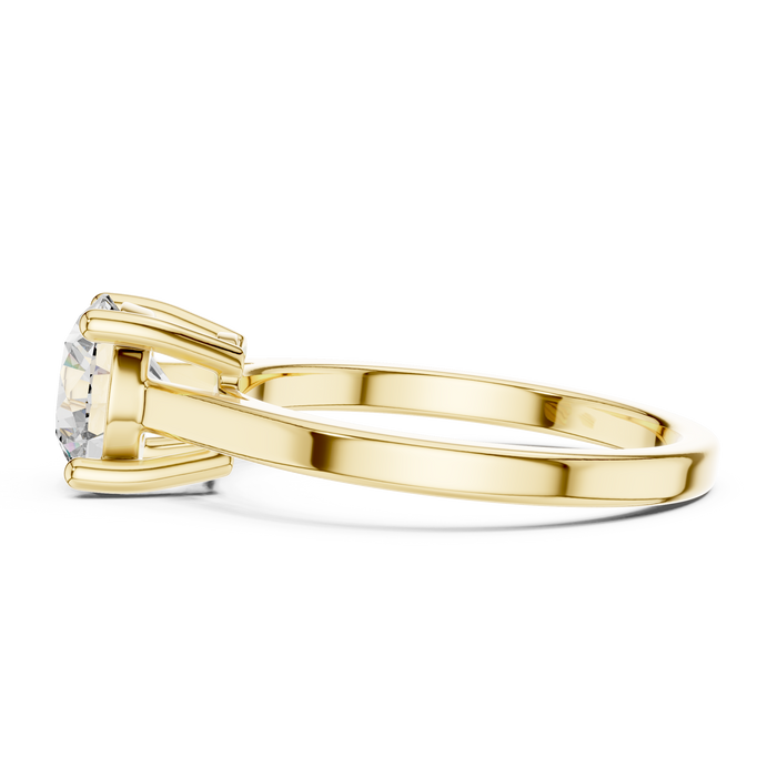The Kalliope — Round Solitaire Lab-Grown Diamond Ring