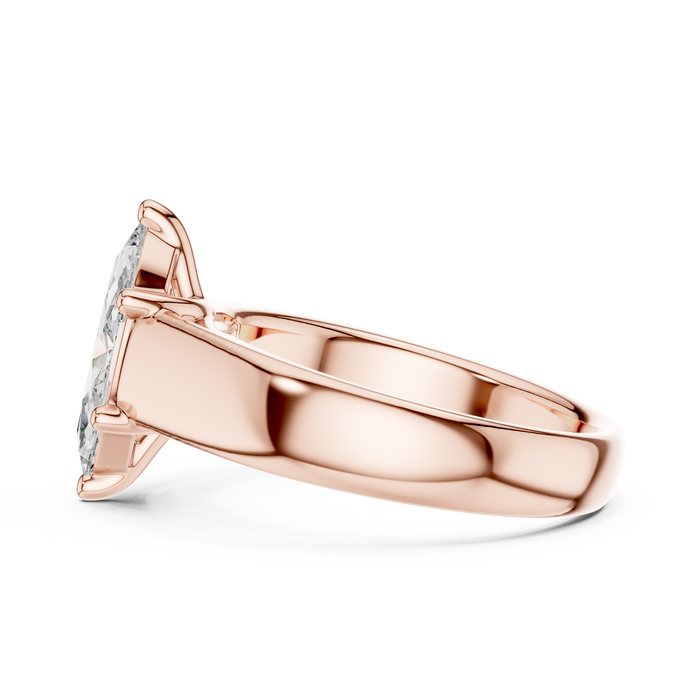 The Lisette — Marquise Toi et Moi Ring